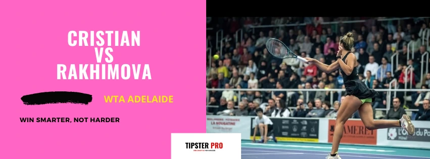 Pronostico Cristian vs Rakhimova WTA Adelaide 04/01/25 Tips WTA Adelaide